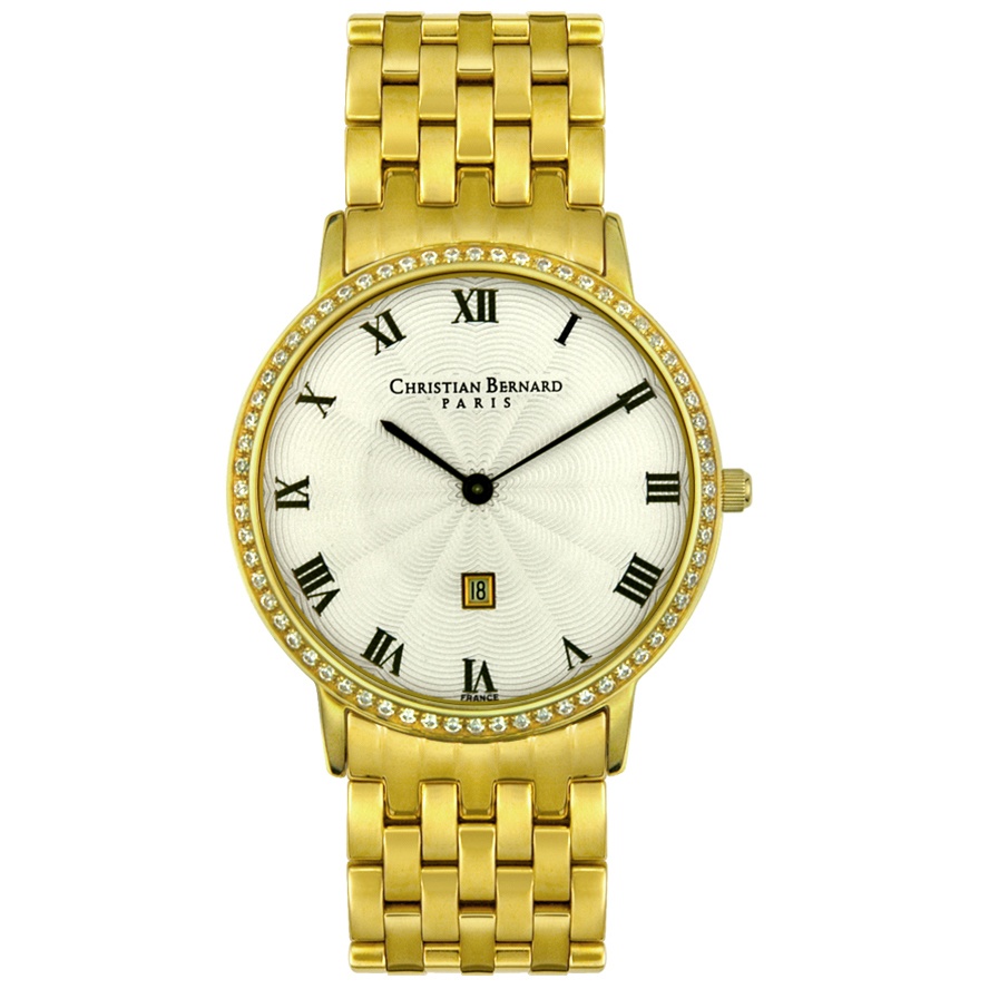 Christian Bernard-Men's Slimlight Goldplated