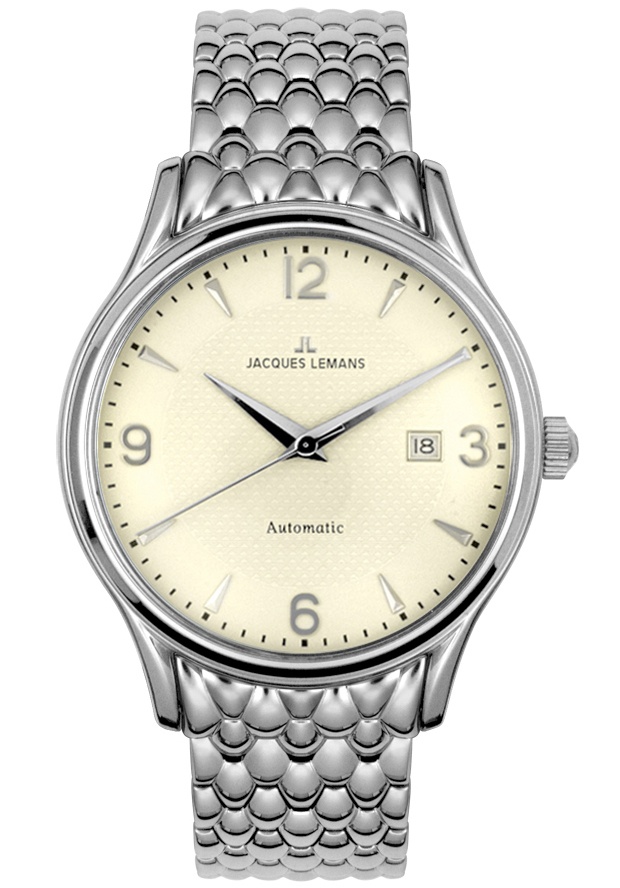 JACQUES LEMANS-Men's Classic Automatic Stainless Steel