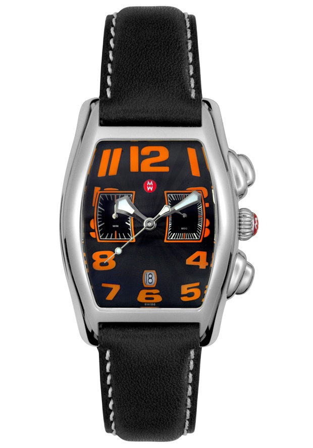 Michele-Men's Sport Barrel Chronograph