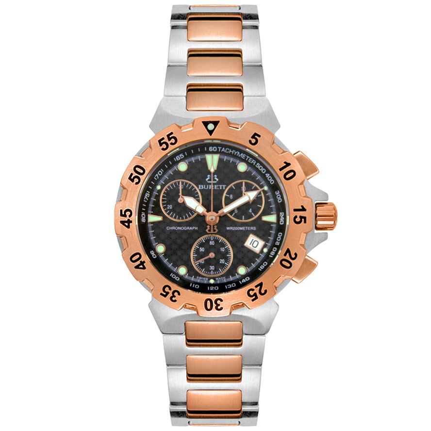 Men's Neo Abyss Chronograph Two Tone