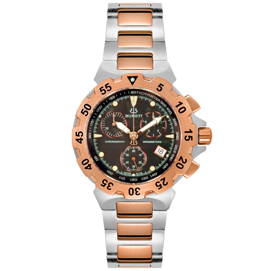 Men's Neo Abyss Chronograph Two Tone