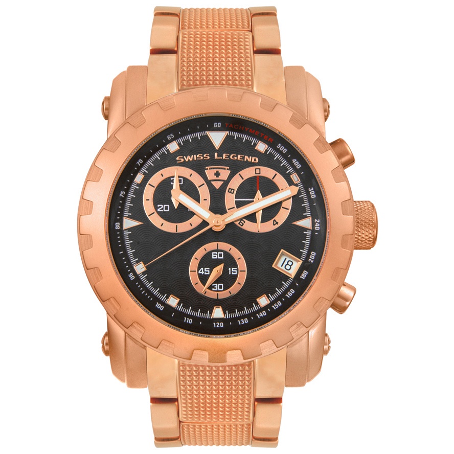 Men's Chronograph Pink Ion Plated