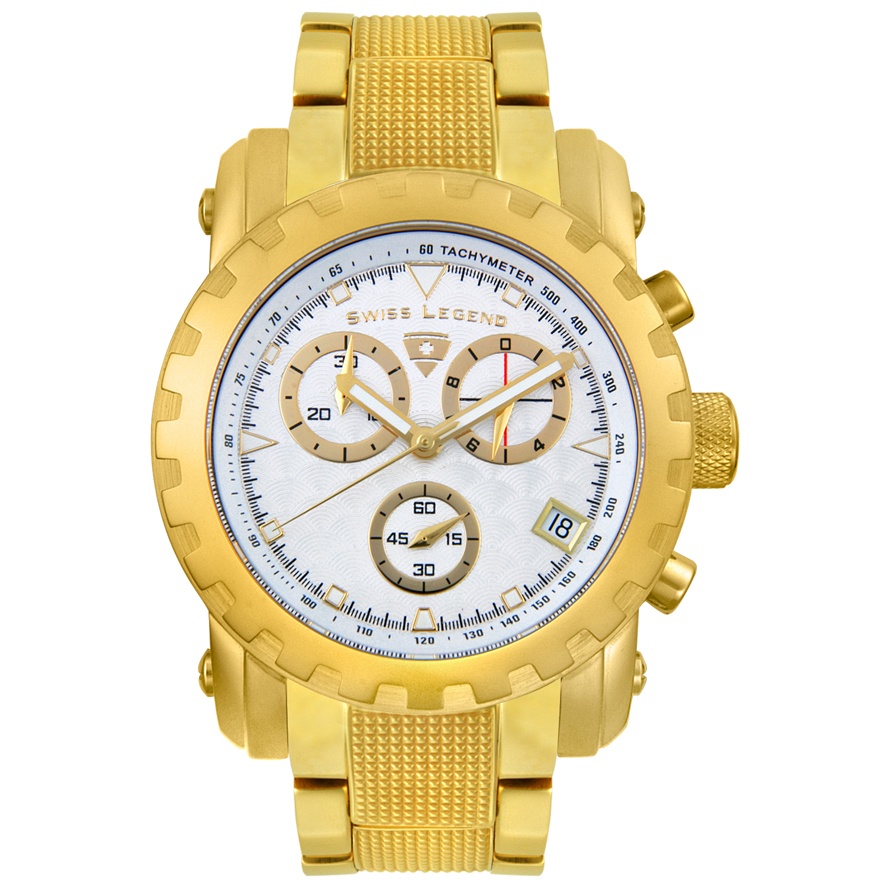 Men's Chronograph Gold Tone Ion Plated