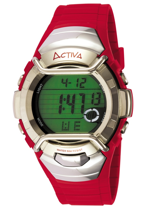 Men's Multi-Function Red Plastic