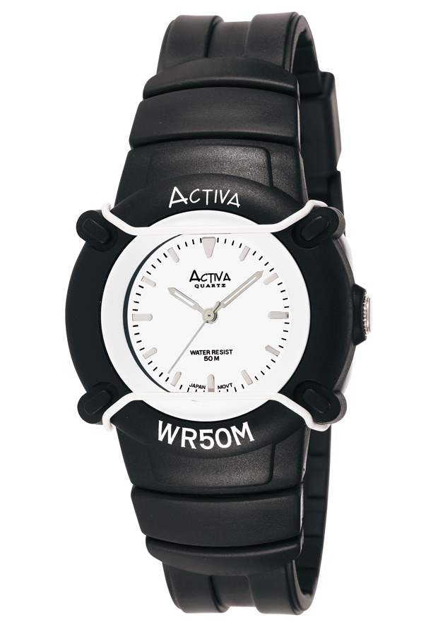Midsize Casual Black Plastic