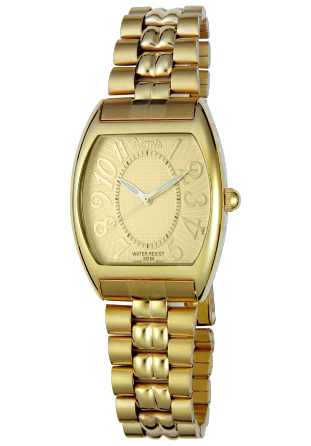 Men's Yellow Gold Tone Gold Tone Dial