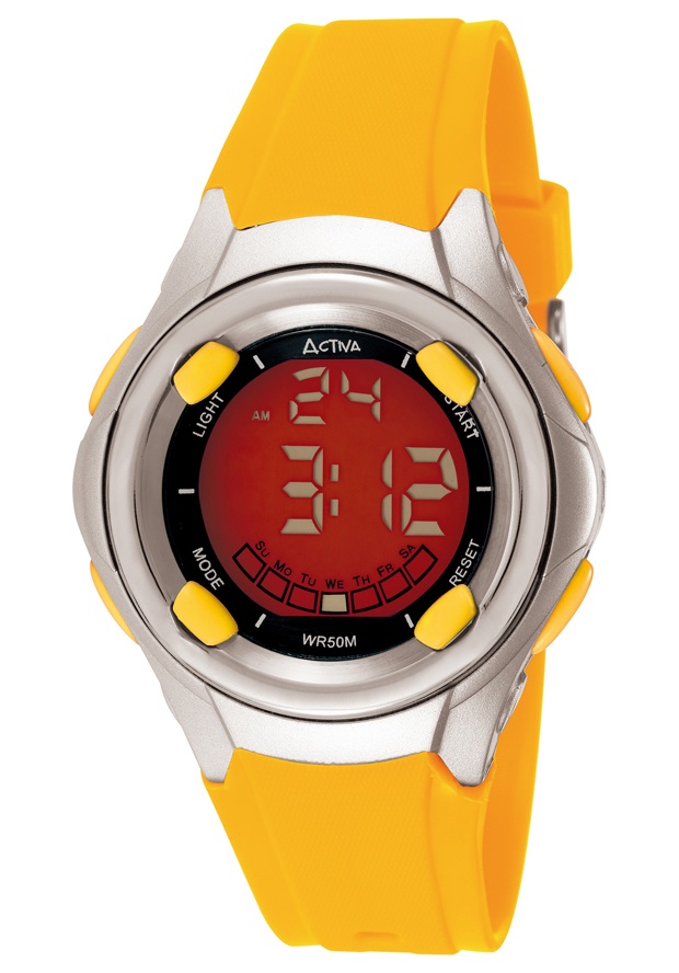 Midsize Digital Yellow Plastic