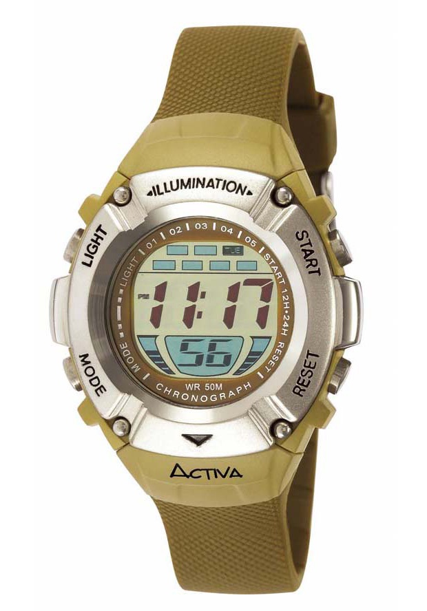 Midsize Digital Brown Plastic
