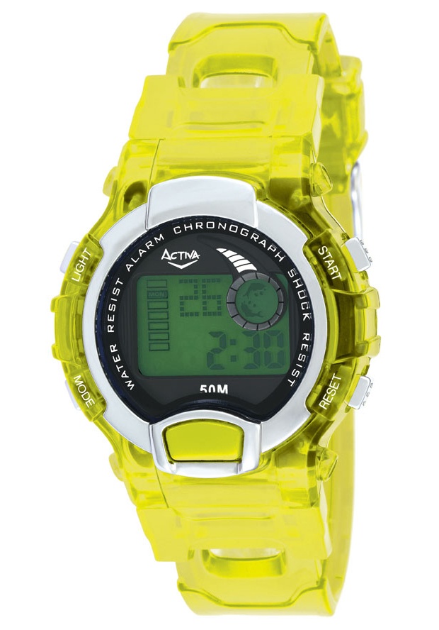 Midsize Digital Yellow Plastic