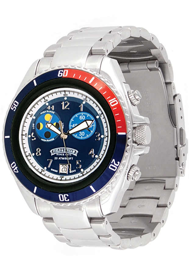 Men's Ocean Angler Multi-Function Stainless Steel