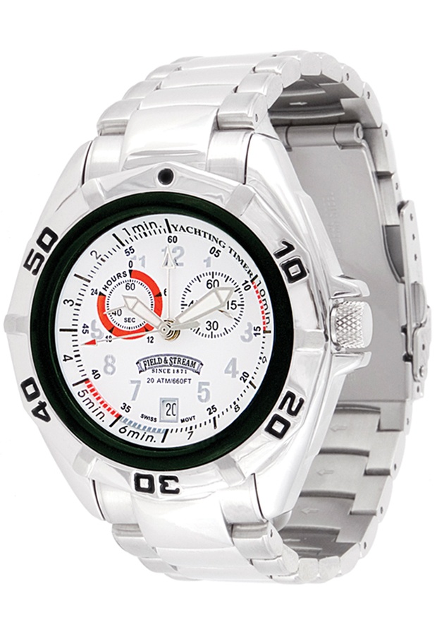 Men's Ocean Angler Multi-Function Stainless Steel