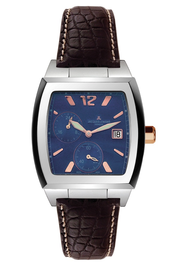 Men's Geneve Black Alligator