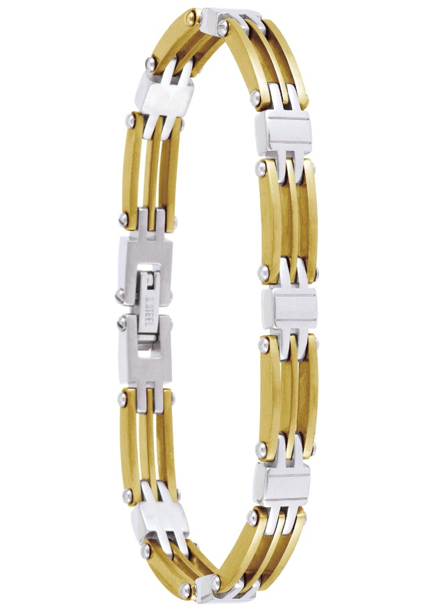 Two Tone Classic Bracelet
