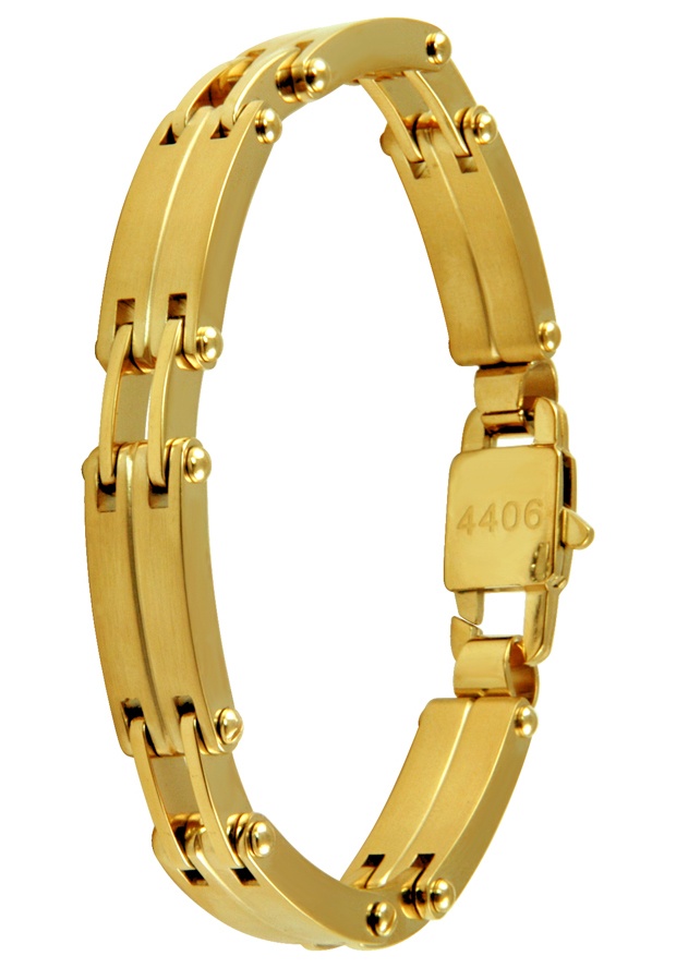18k Yellow Goldplated Classic Bracelet