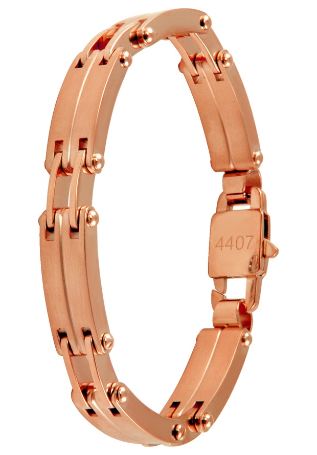18k Rose Goldplated Classic Bracelet