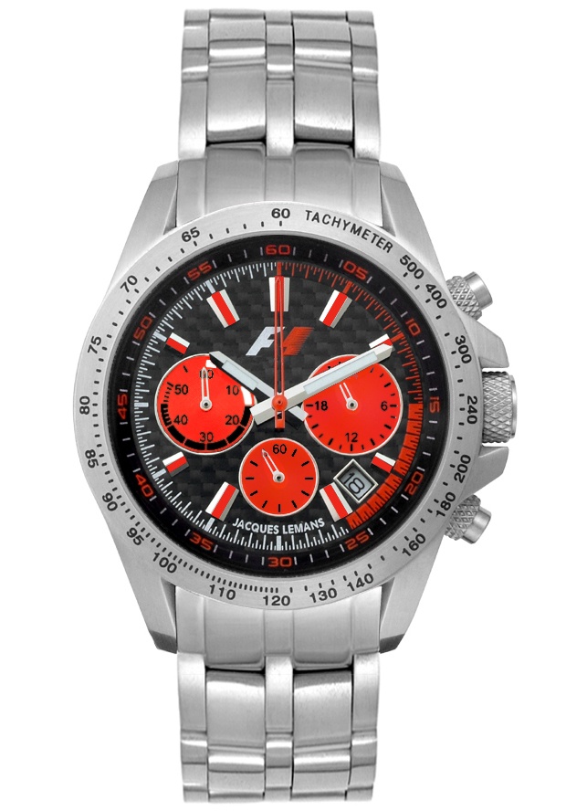 Women's F1 Stainless Steel Chronograph