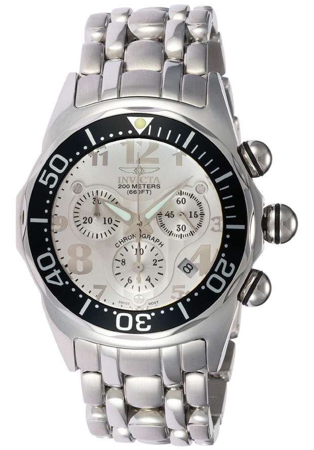 Men's Lupah Diver Chronograph Stainless Steel