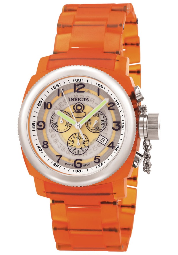 Men's Anatomic Chronograph Orange Thermopolymer