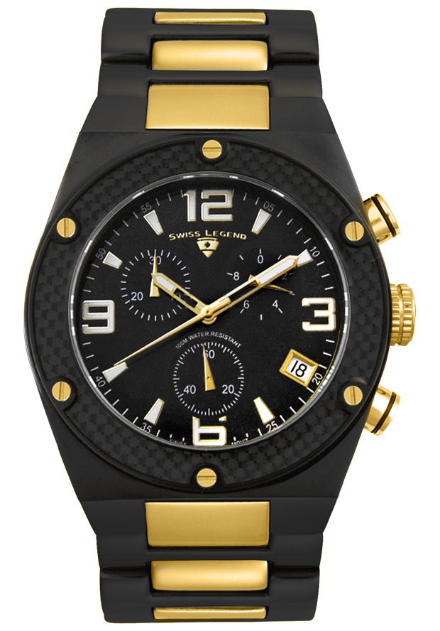 Men's Throttle Chronograph Two Tone