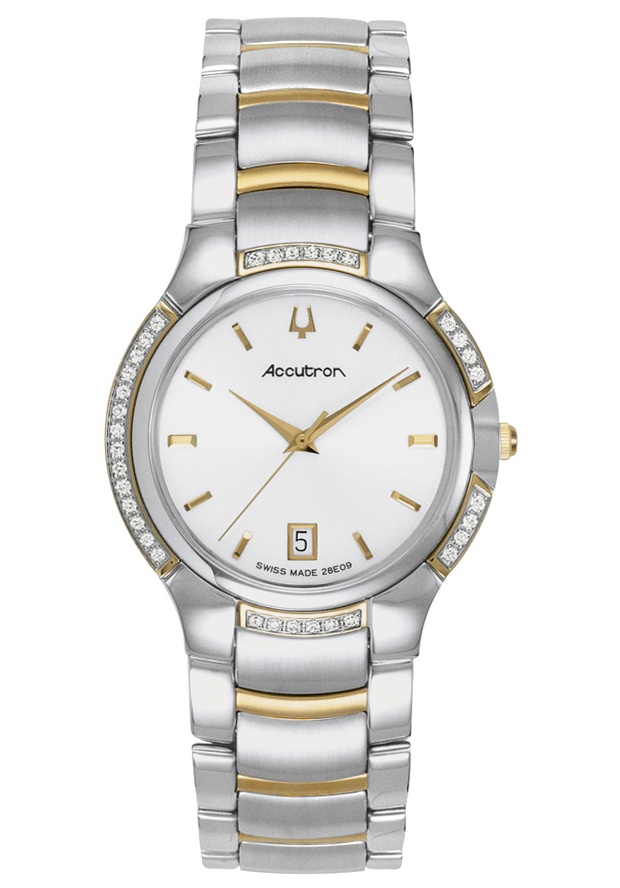 Men's Torino Two Tone Diamonds