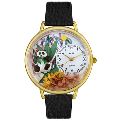 Panda Bear Hand-Crafted Watches Unisex Gold Watch