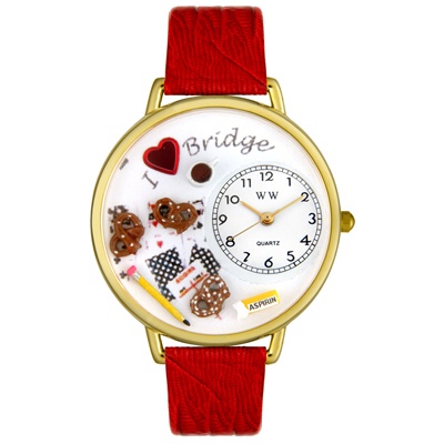 Bridge Hand-Crafted Watches Unisex Gold Watch