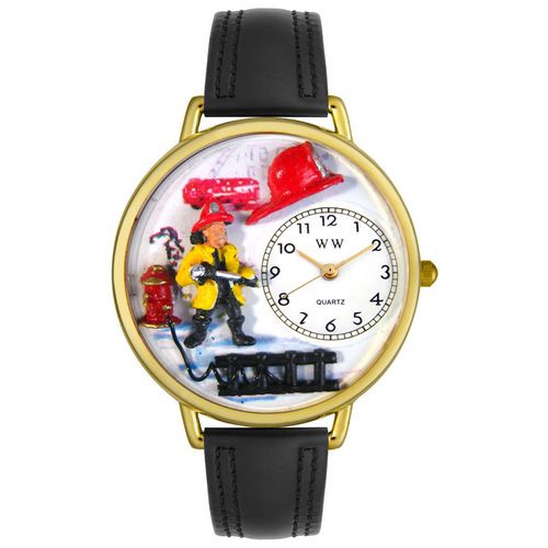 wood jewelry wholesale Firefighter Watch | 500 x 500