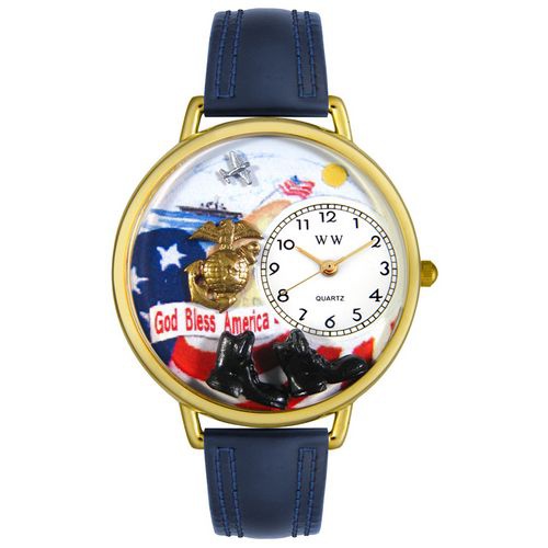 Marines Watch in Gold (Unisex)