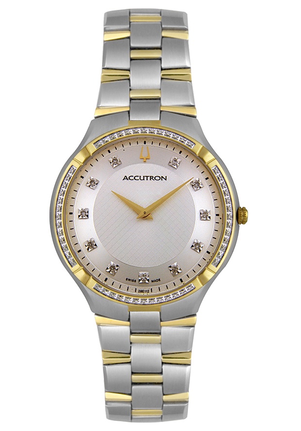 Men's Barcelona Diamond Two Tone Stainless Steel