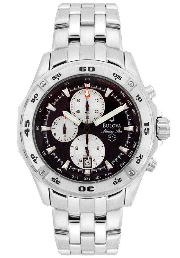 Men's Marine Star Stainless Steel Chronograph