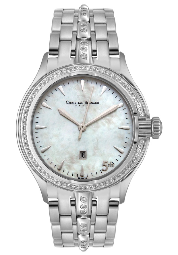Men's 5th Cubic Zirconia Stainless Steel