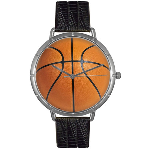 Basketball Lover Photo Watch Unisex Silver Style