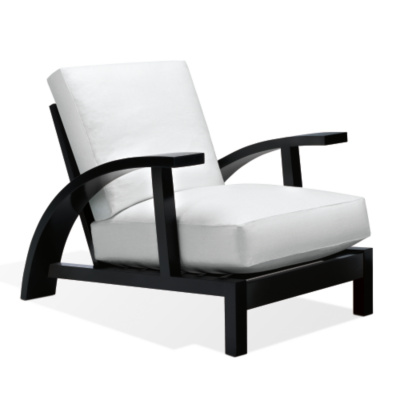 Modern Equestrian Club Chair