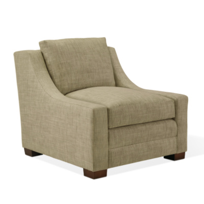 Modern Equestrian Lounge Chair