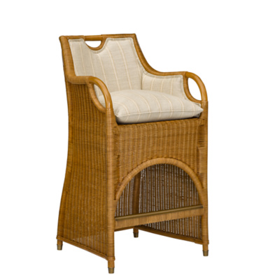 Jamaica Wicker Barstool