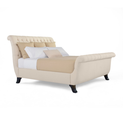 Mayfair Tufted Bed, with Leg