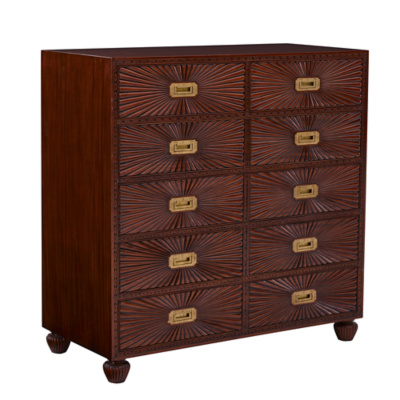 Modern Sands Sunburst Chest