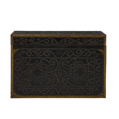 Brass Mounted Colonial Revival Trunk