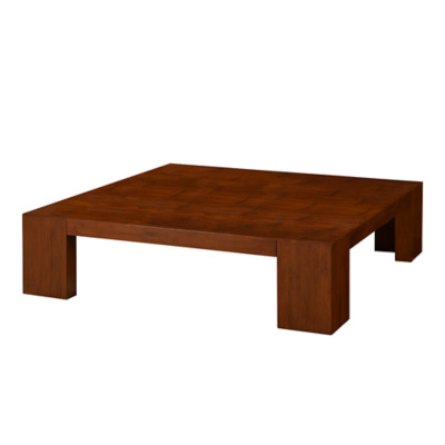 Crushed Bamboo Cocktail Table