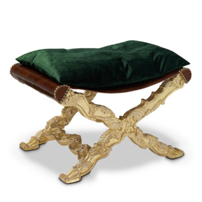 Indian Cove Lodge Carved Stool