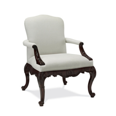 Crested Arm Chair