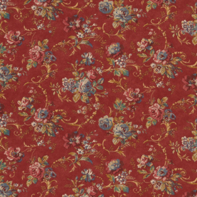 Dubois Floral  - Red