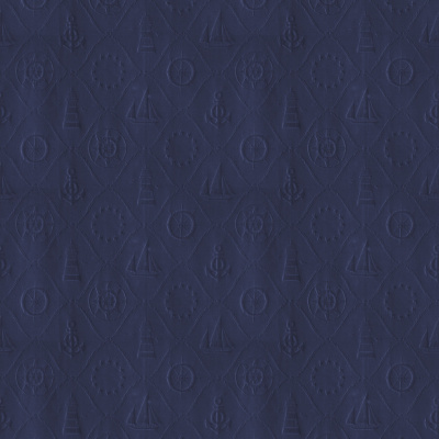 Porch Swing Matelasse  - Navy
