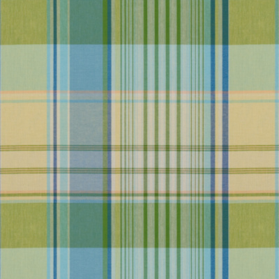 Lewis Bay Madras - Green/ Blue