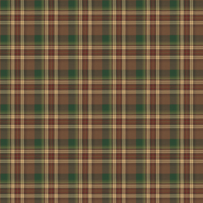 Hanley Plaid - Burgundy / Olive