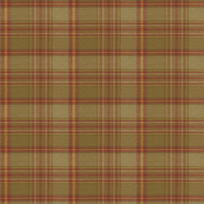 Annandale Plaid - Olive/Red