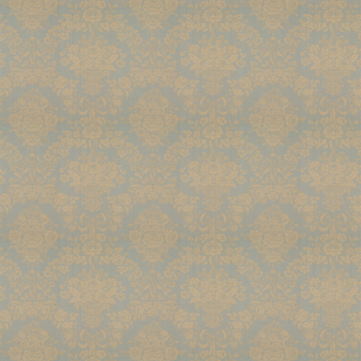 Astbury Damask - Antique Blue/Tea