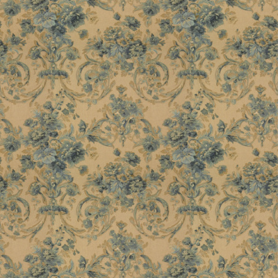 Gabrielle Floral - Antique Blue/Tea