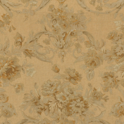 Gabrielle Floral - Gold/Tea