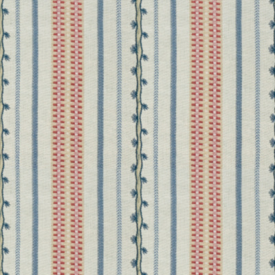 Marchand Emb Stripe - Rouge/Blue